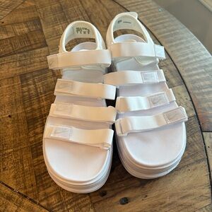Nike platform sandals